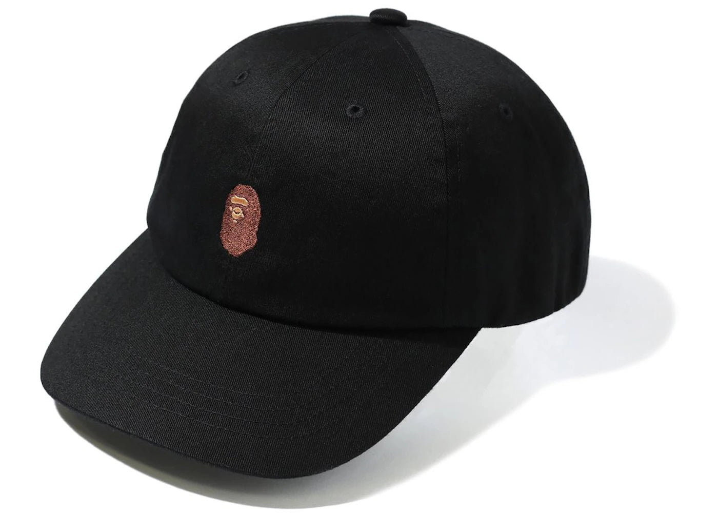 BAPE Ape Head One Point Panel Cap Black – Side Kicks