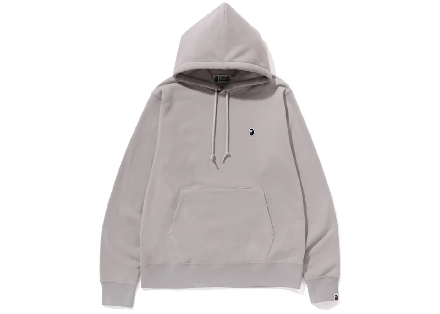 BAPE Ape Head One Point Pullover Hoodie Gray