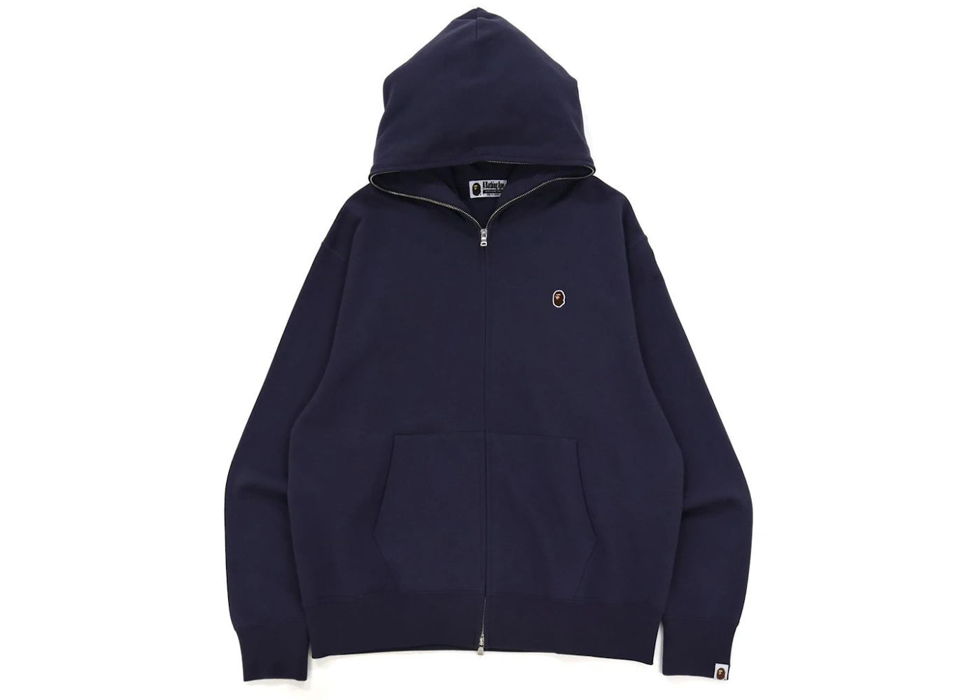 BAPE Ape Head One Point Relaxed Fit Full Zip Hoodie Purple