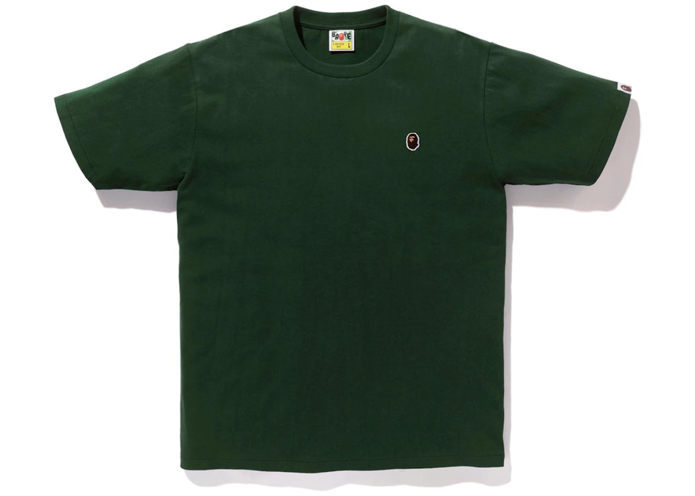 BAPE Ape Head One Point Tee Green