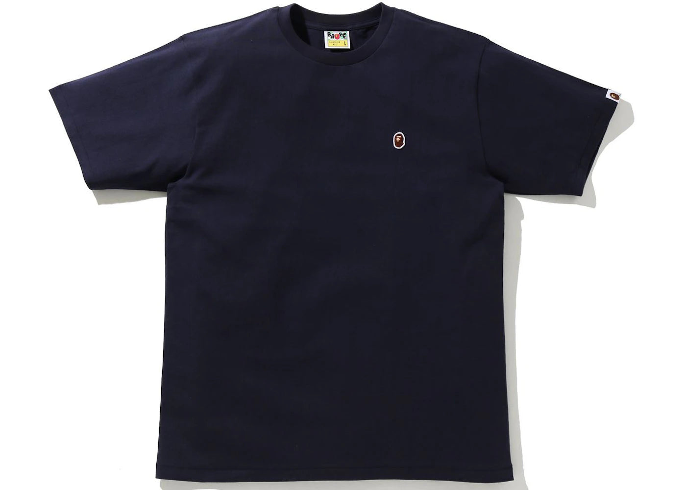 BAPE Ape Head One Point Tee (SS21) Navy