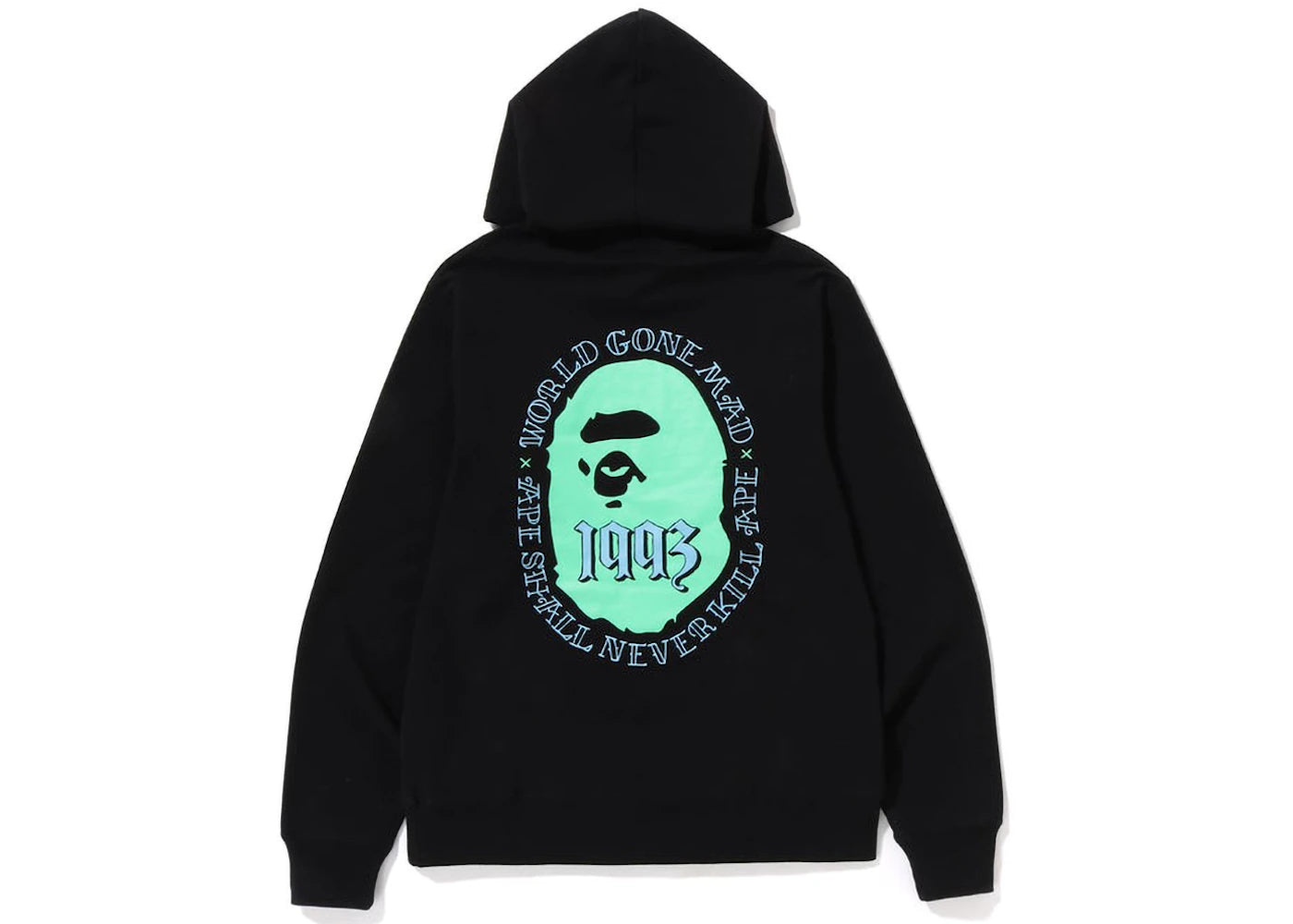 BAPE Ape Head Pullover Hoodie Black
