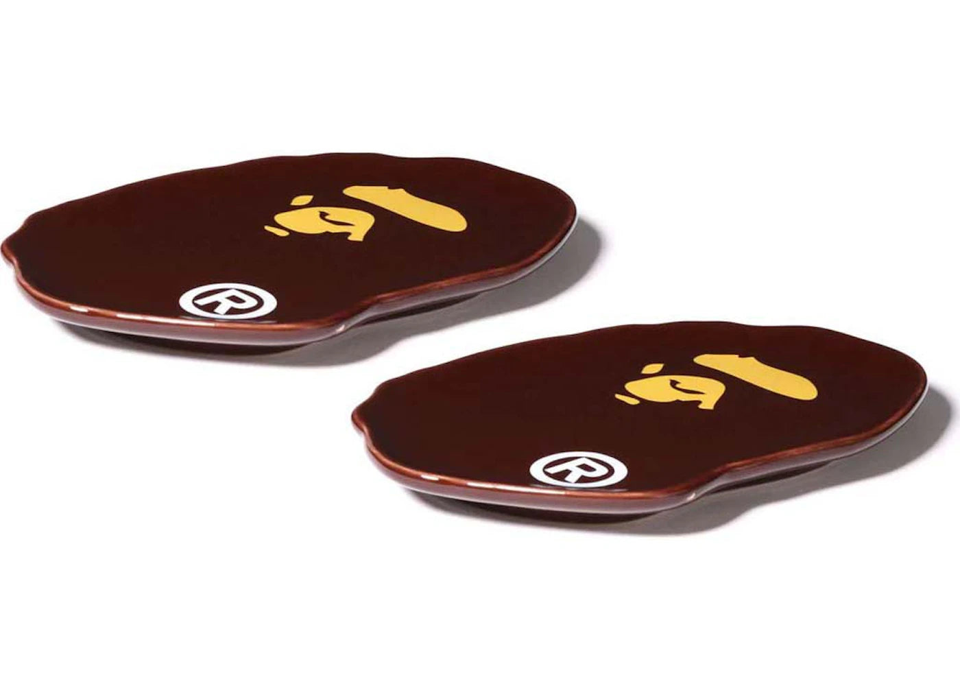 BAPE Ape Head Small Plate Two Piece Set