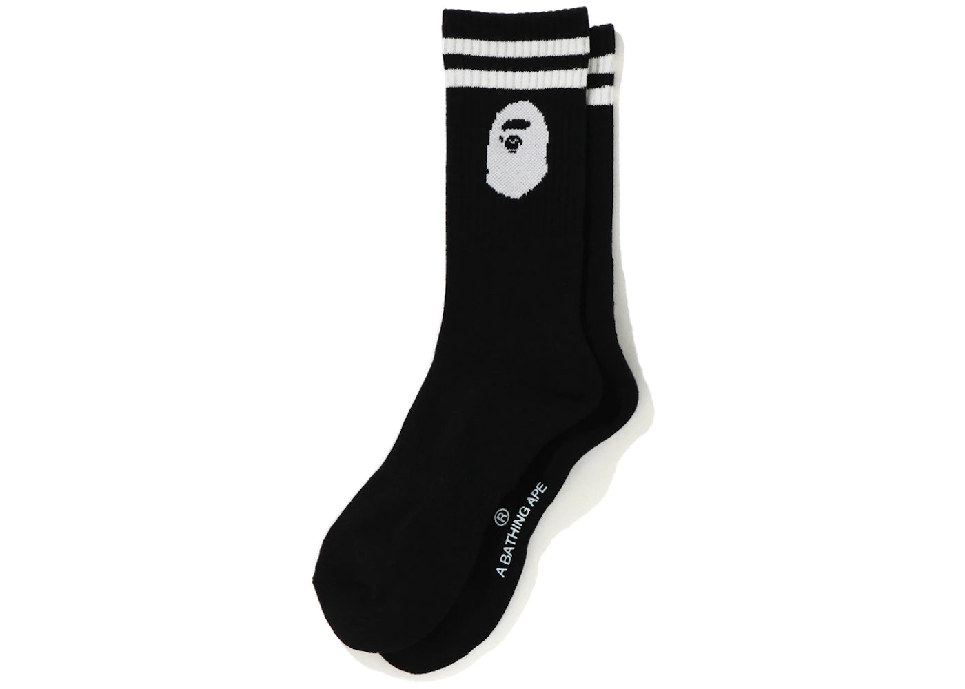 BAPE Ape Head Socks (FW19) Black