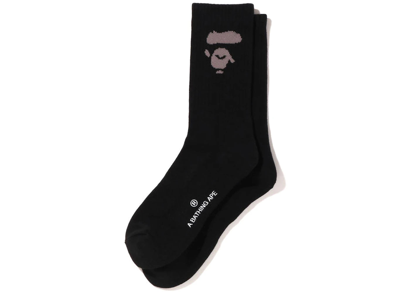BAPE Ape Head Socks (FW22) Black