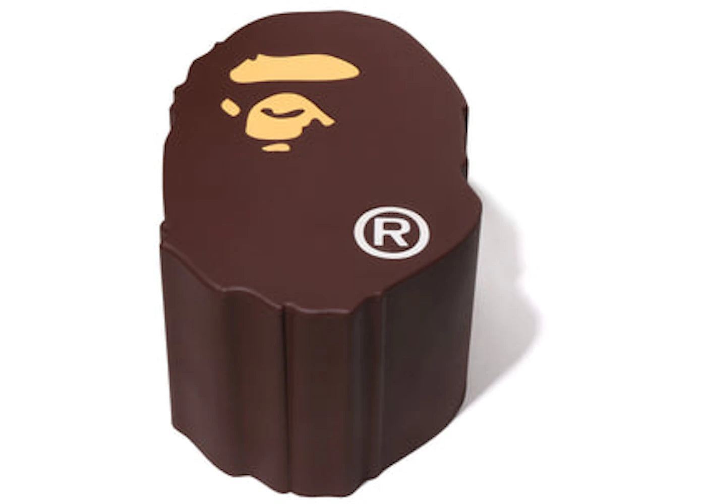 BAPE Ape Head Stool Brown