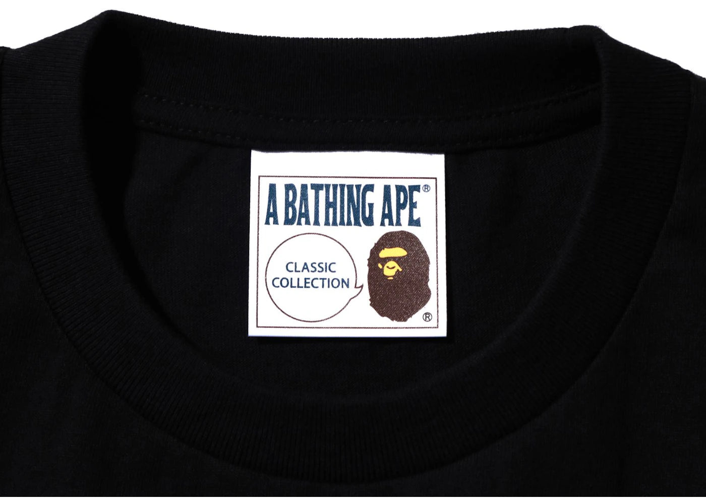 BAPE Ape Head Tee Black