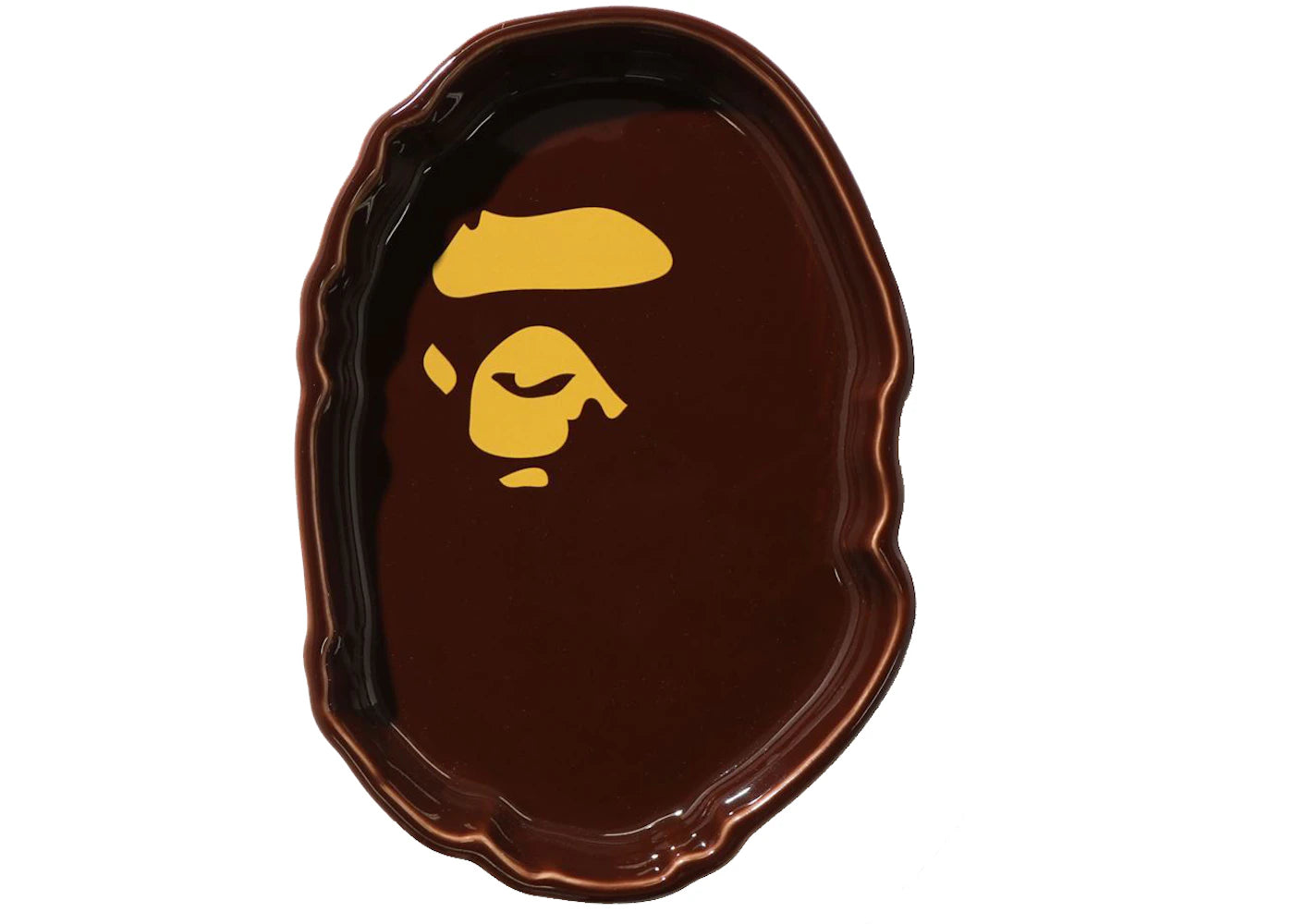 BAPE Ape Head Tray (SS21) Brown