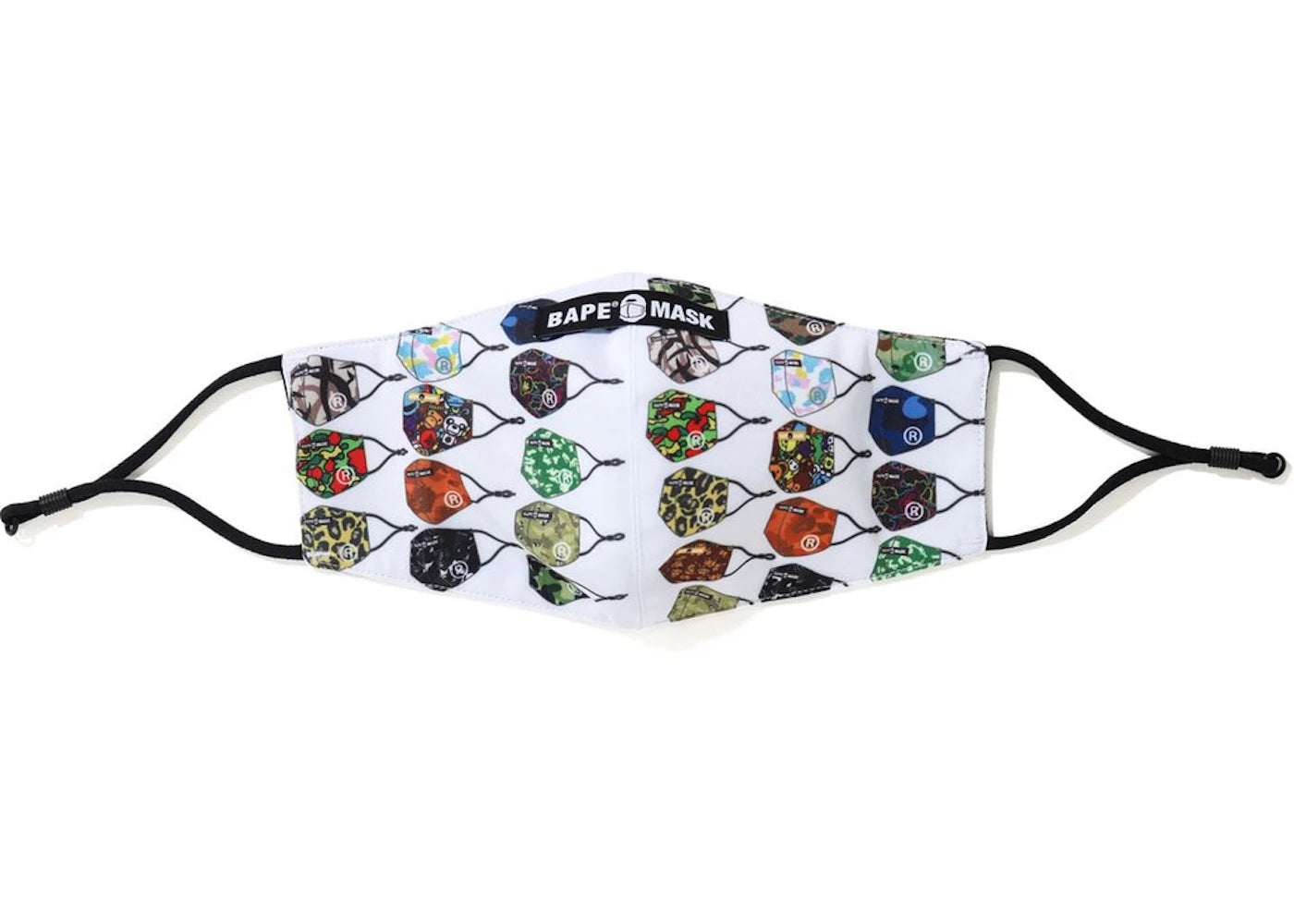 BAPE Archive Camo Pattern Mask Multi