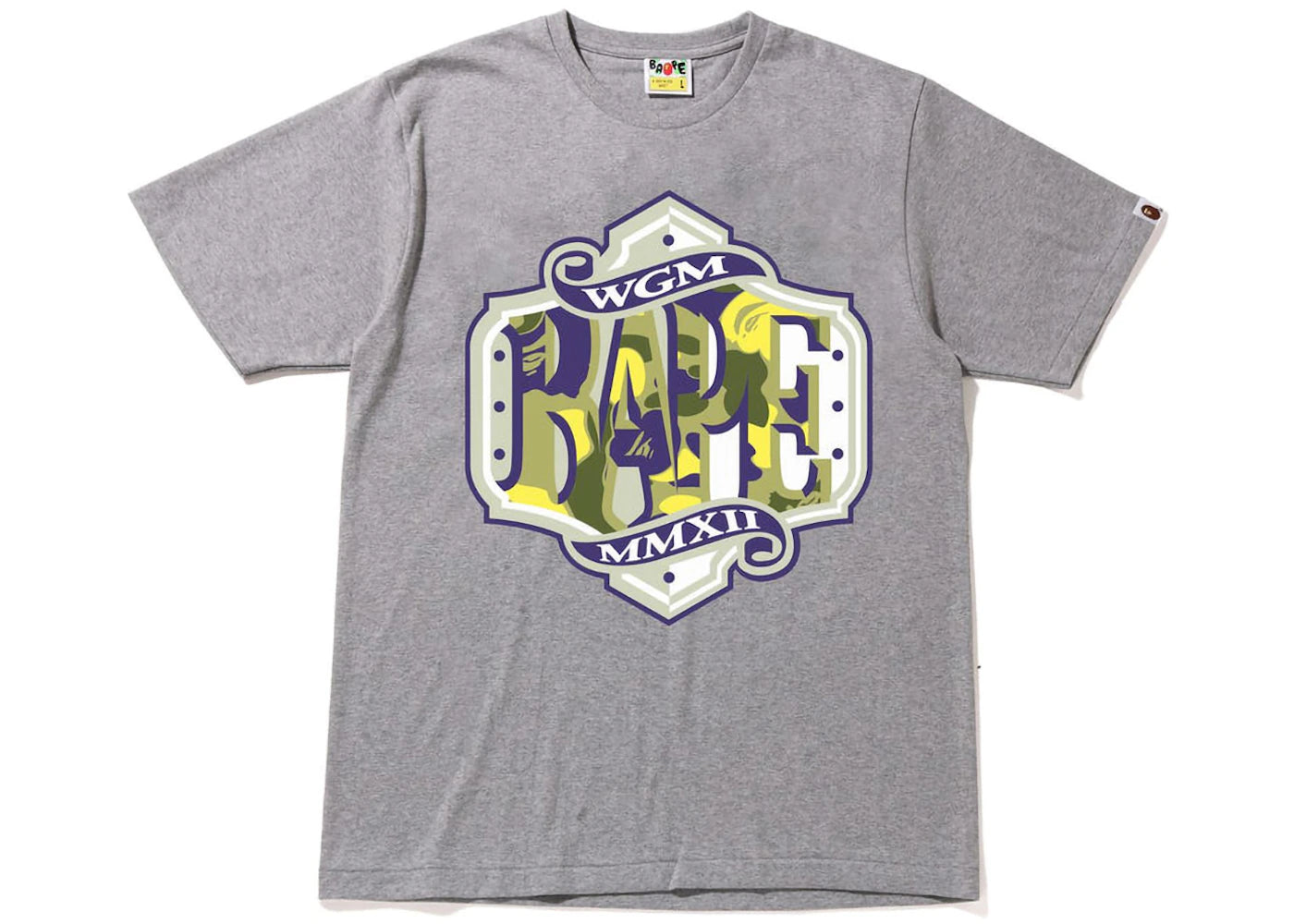 BAPE Archive Graphic #11 Tee Grey