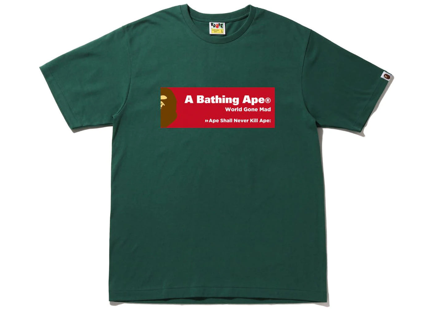 BAPE Archive Graphic #7 Tee Green