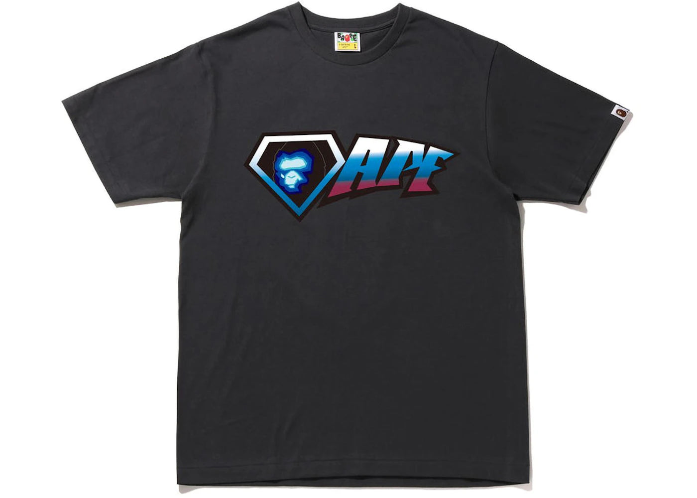 BAPE Archive Graphic #9 Tee Charcoal