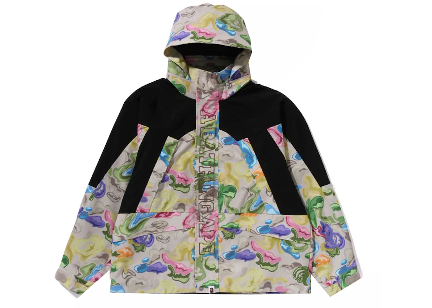 BAPE Art Camo Snowboard Jacket Multicolor