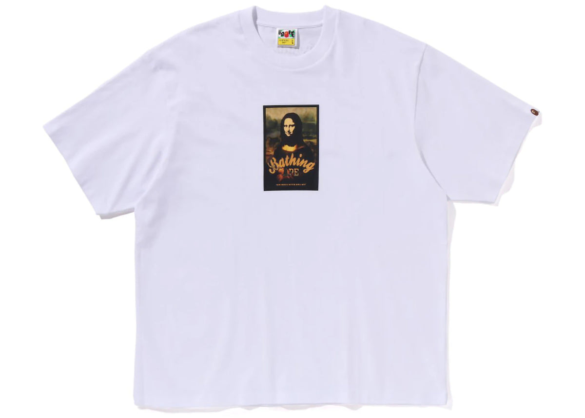 BAPE Art Print Relaxed Fit Tee White