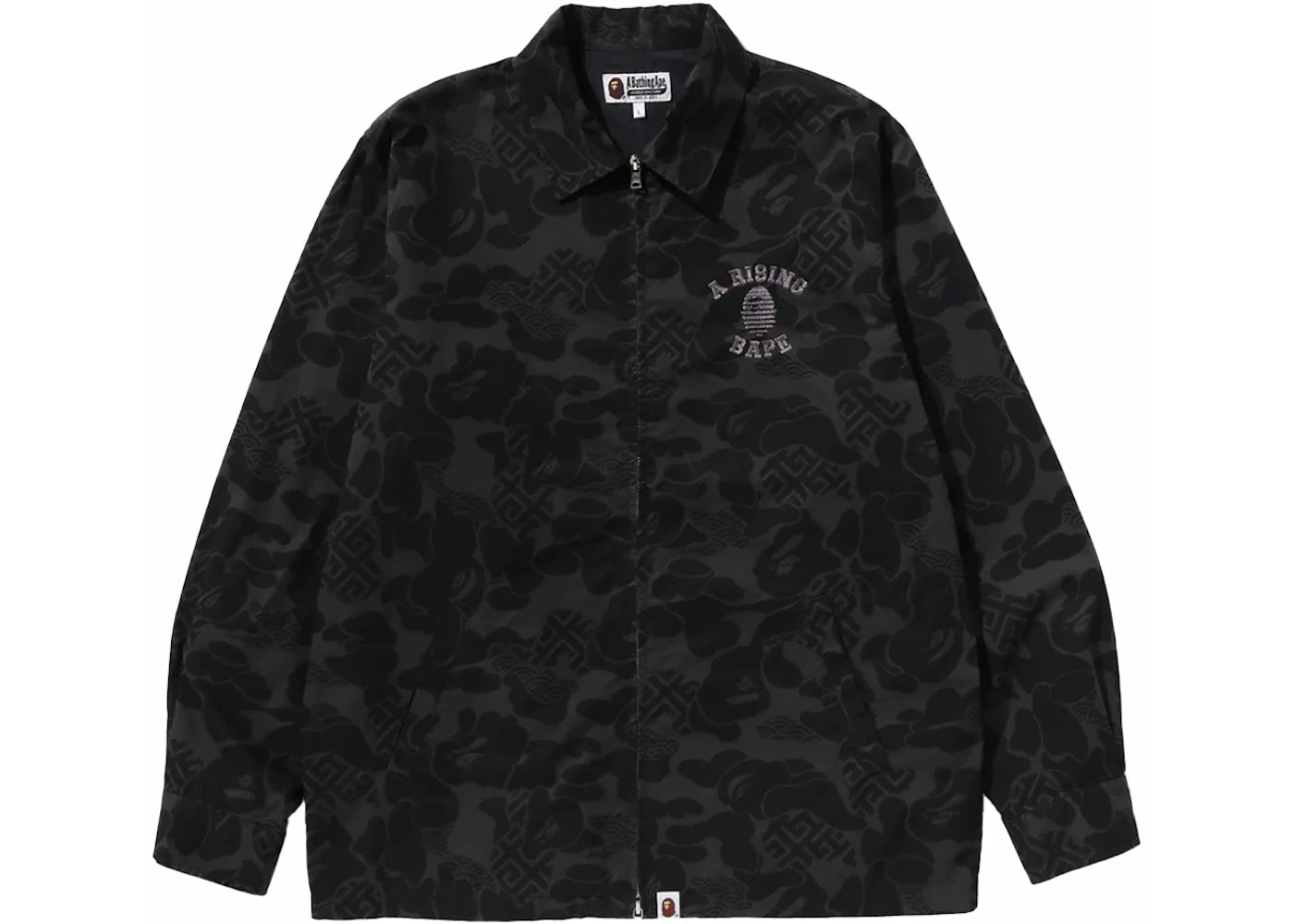 BAPE Asia Camo Zip Jacket Black