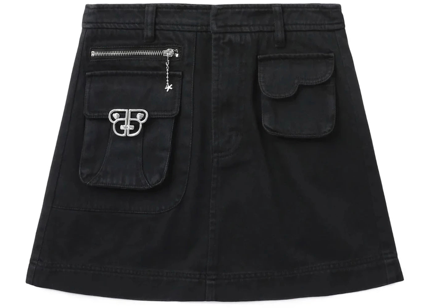 BAPE BAPY Cargo Mini Skirt Grey