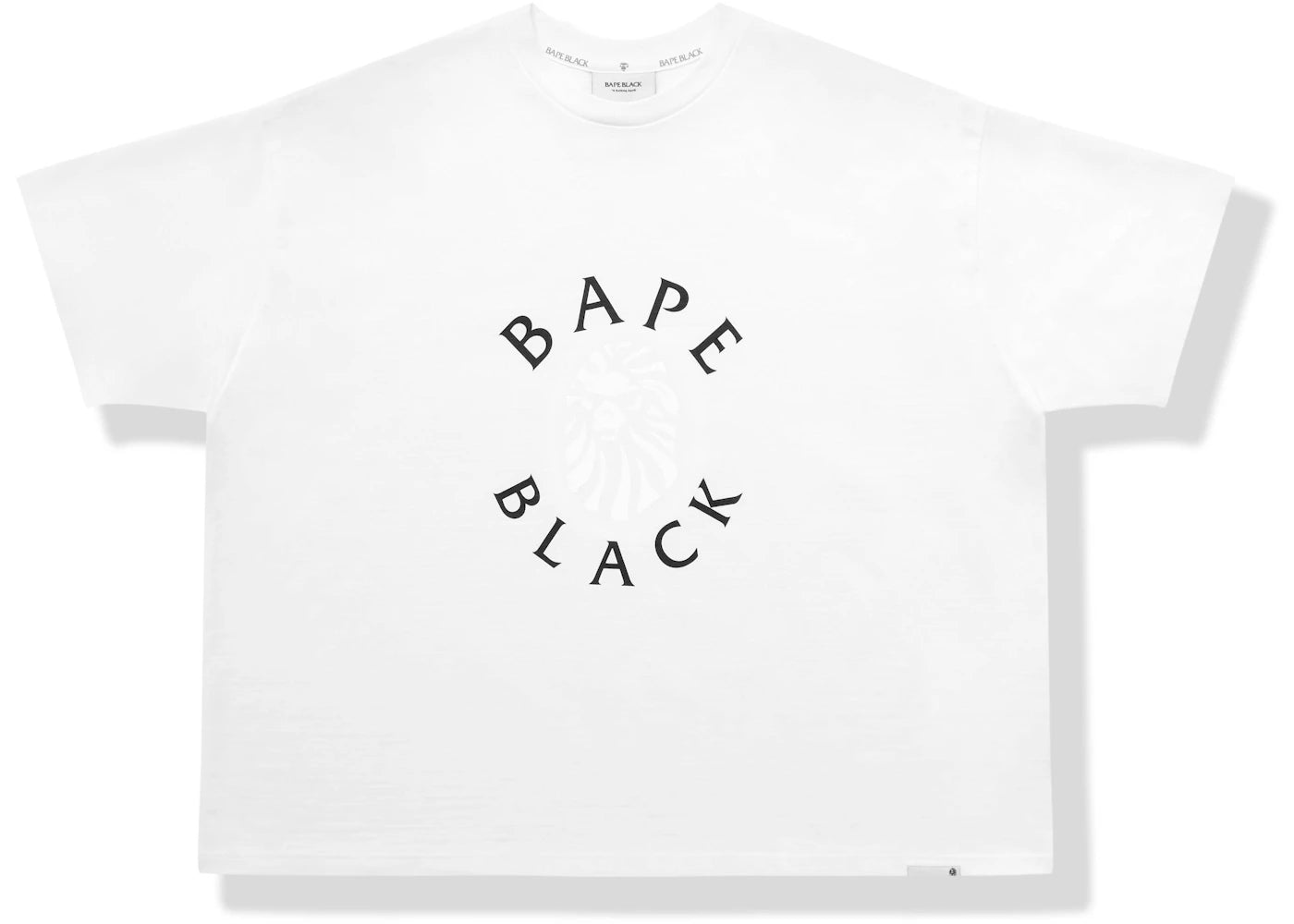 BAPE BLACK Lobo Boxy Fit Tee White