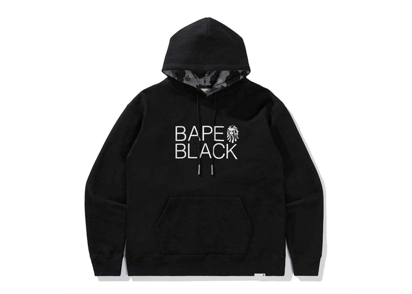 BAPE BLACK Logo Hoodie Black
