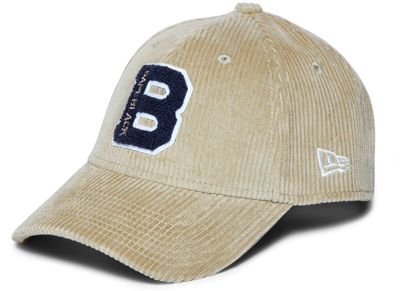 BAPE BLACK x New Era Logo Corduroy Cap Beige