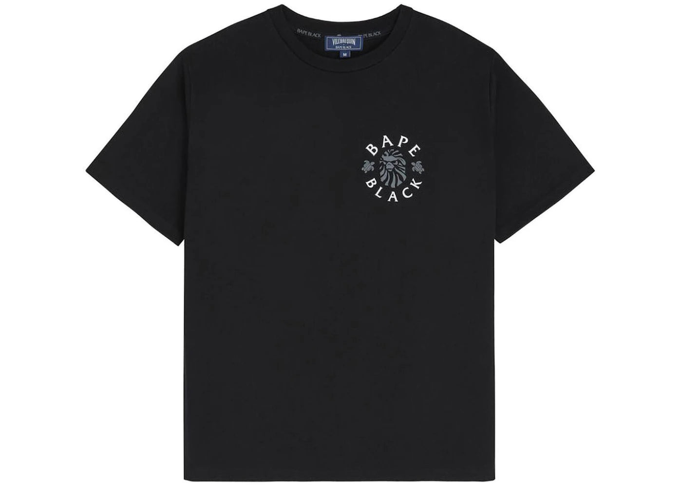 BAPE BLACK x Vilebrequin Front Print Tee Black