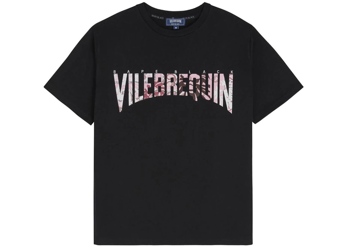 BAPE BLACK x Vilebrequin Logo Tee Black