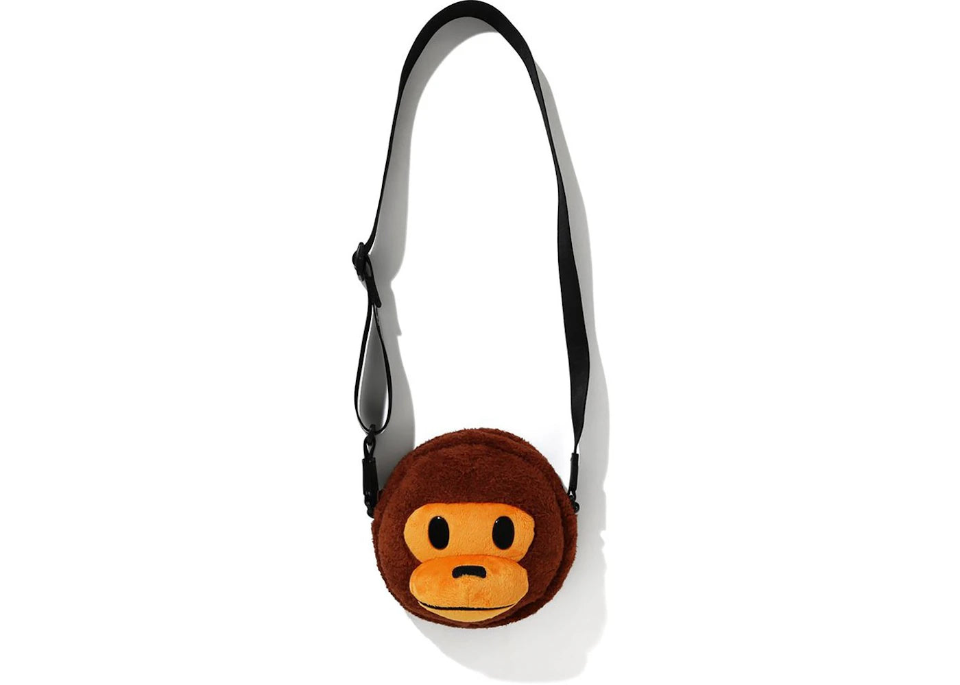 BAPE BOA Baby Milo Face Shoulder Bag Brown