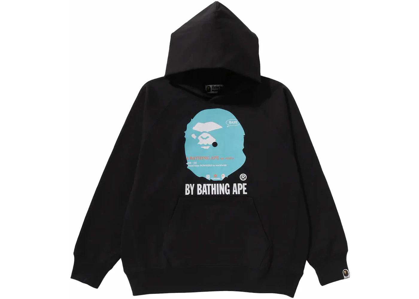 BAPE (B)Y Bathing Ape Pullover Hoodie Black