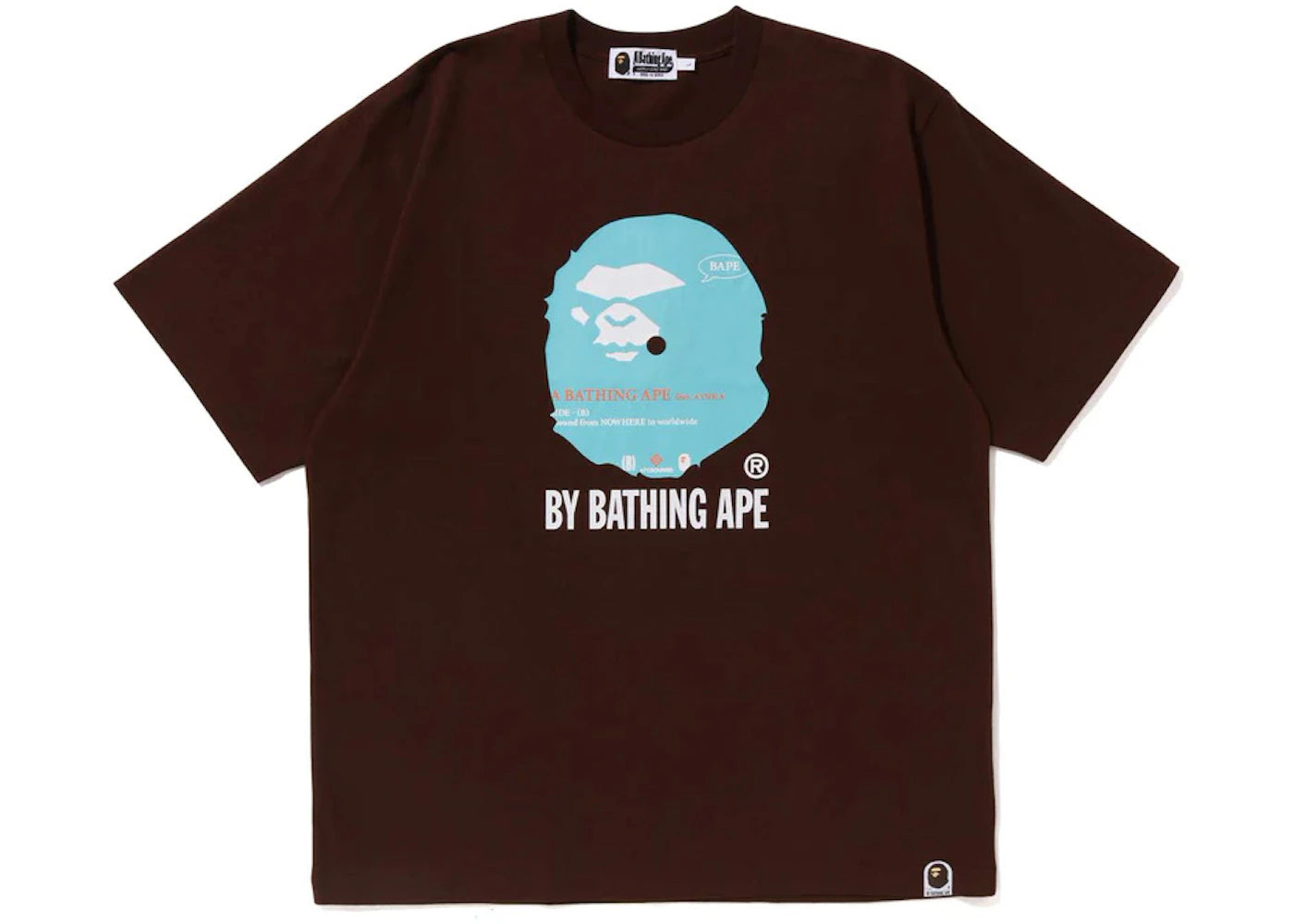 BAPE (B)Y Bathing Ape Tee Brown