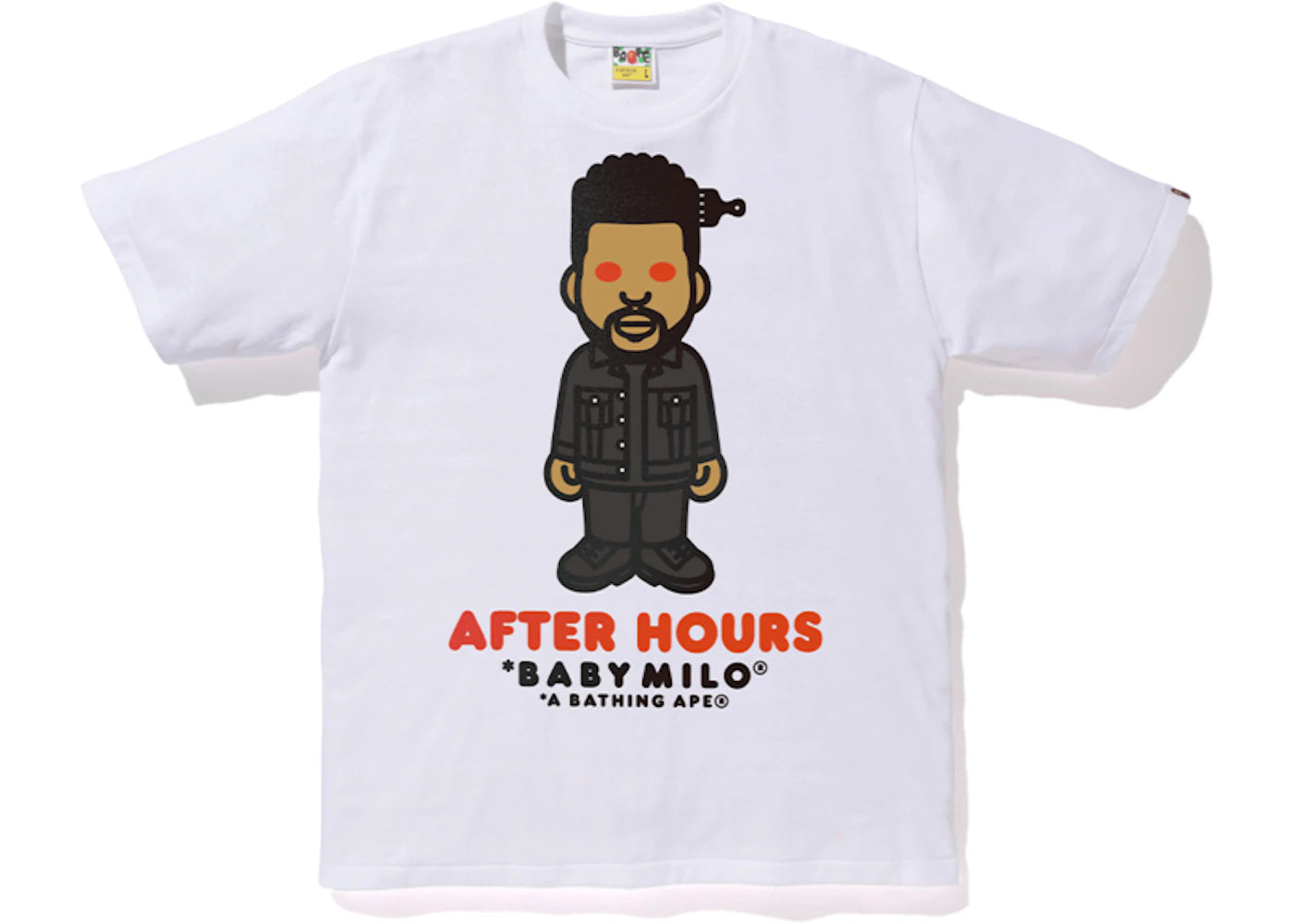 BAPE Baby Milo After Hours Tee White