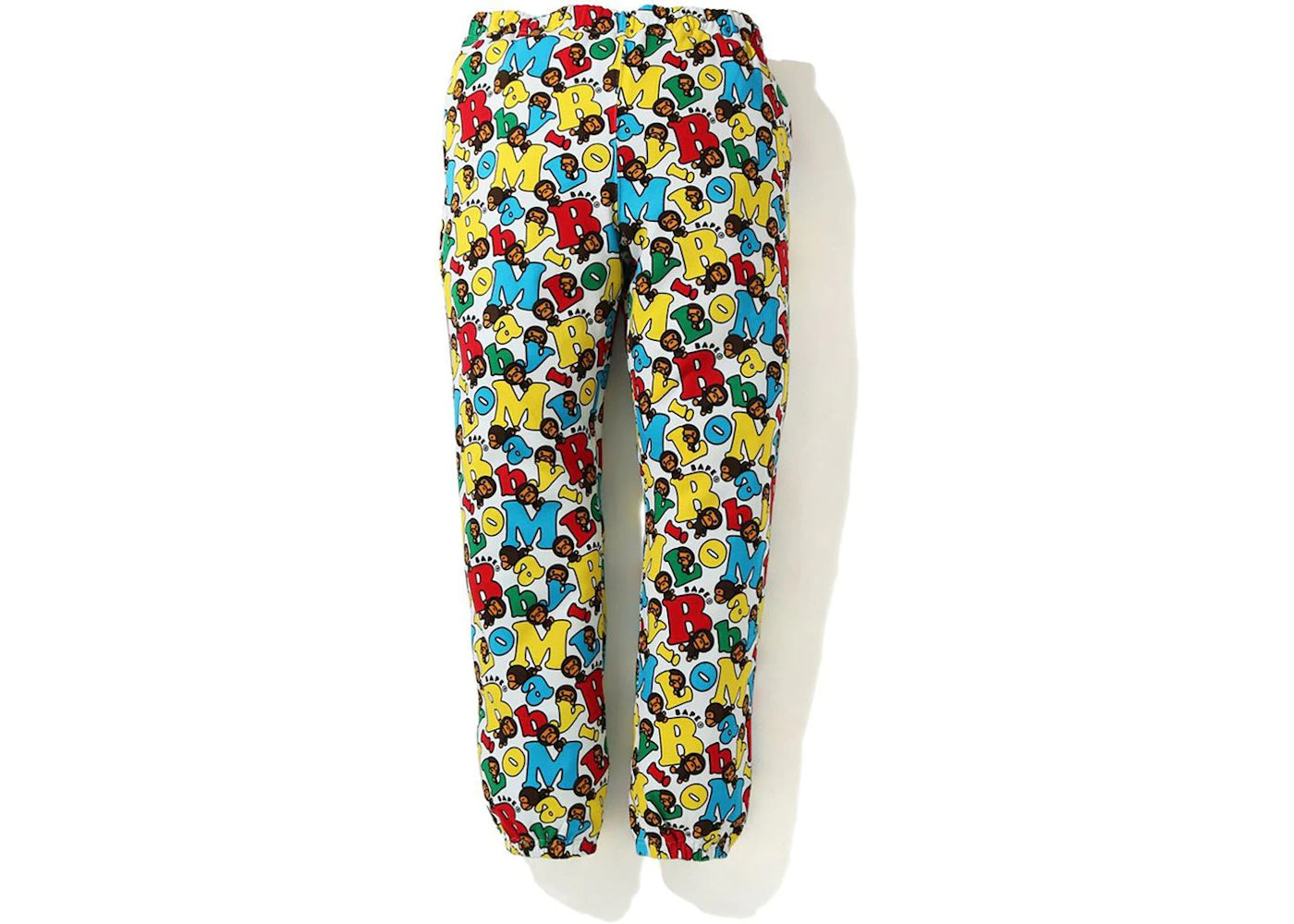 BAPE Baby Milo Alphabet Slim Sweatpants Multi