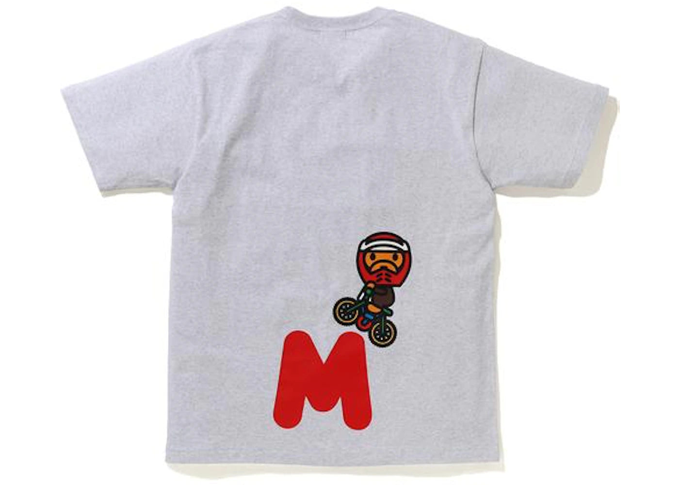 BAPE Baby Milo BMX Bunny Hop Tee Gray