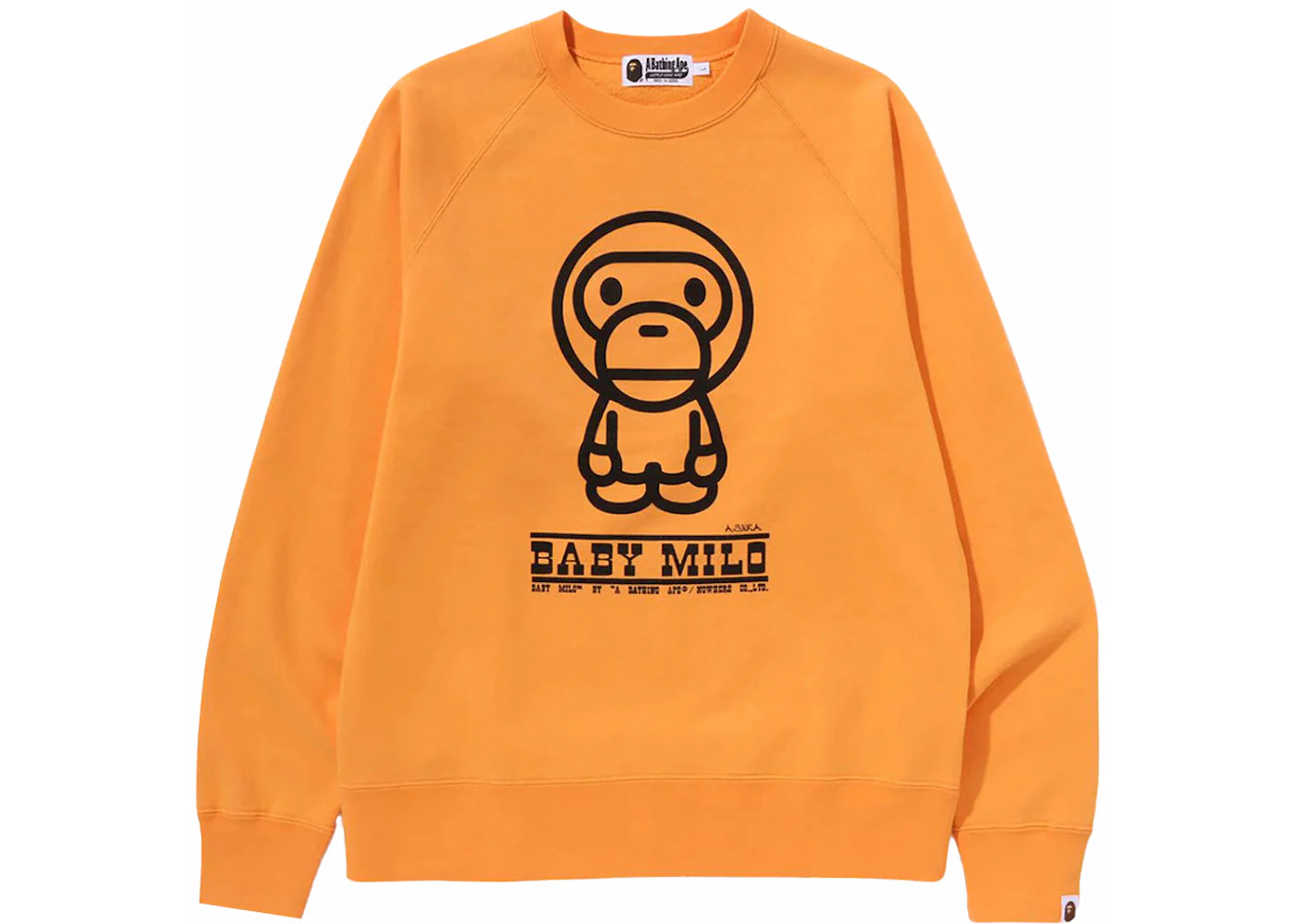 BAPE Baby Milo Crewneck Orange