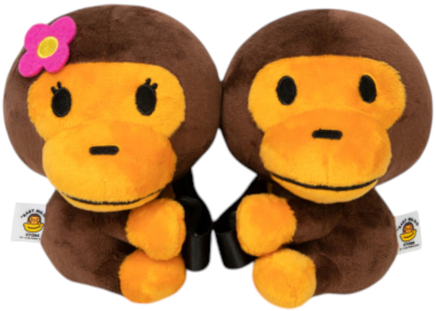 BAPE Baby Milo Curtain Tie Brown