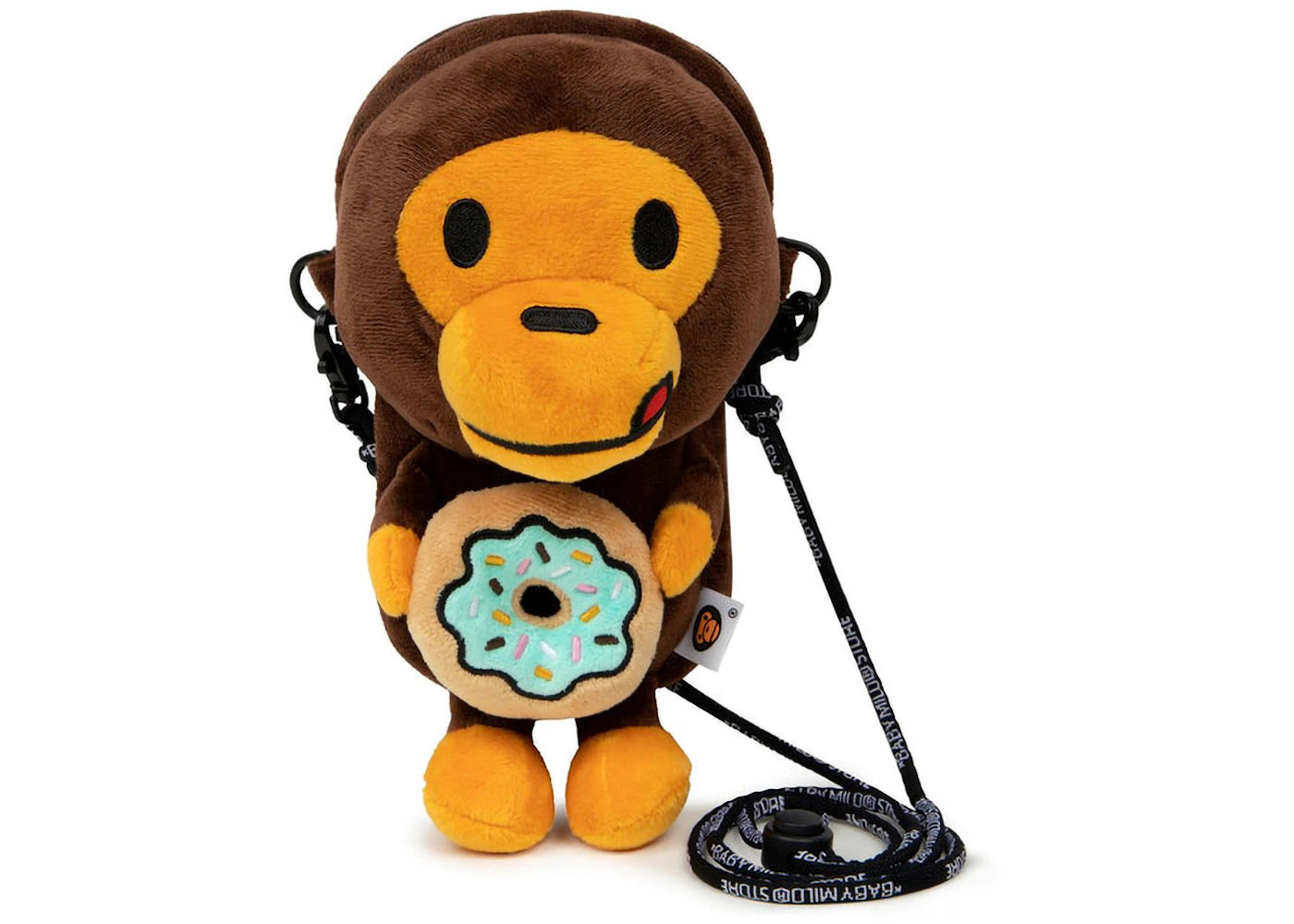 BAPE Baby Milo Donut Mobile Bag Brown/Blue