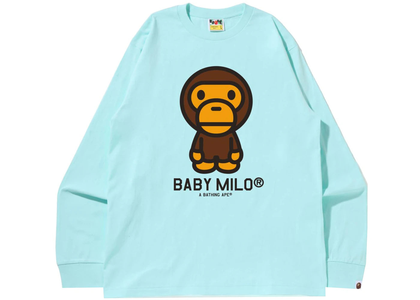 BAPE Baby Milo L/S Tee (SS22) Sax