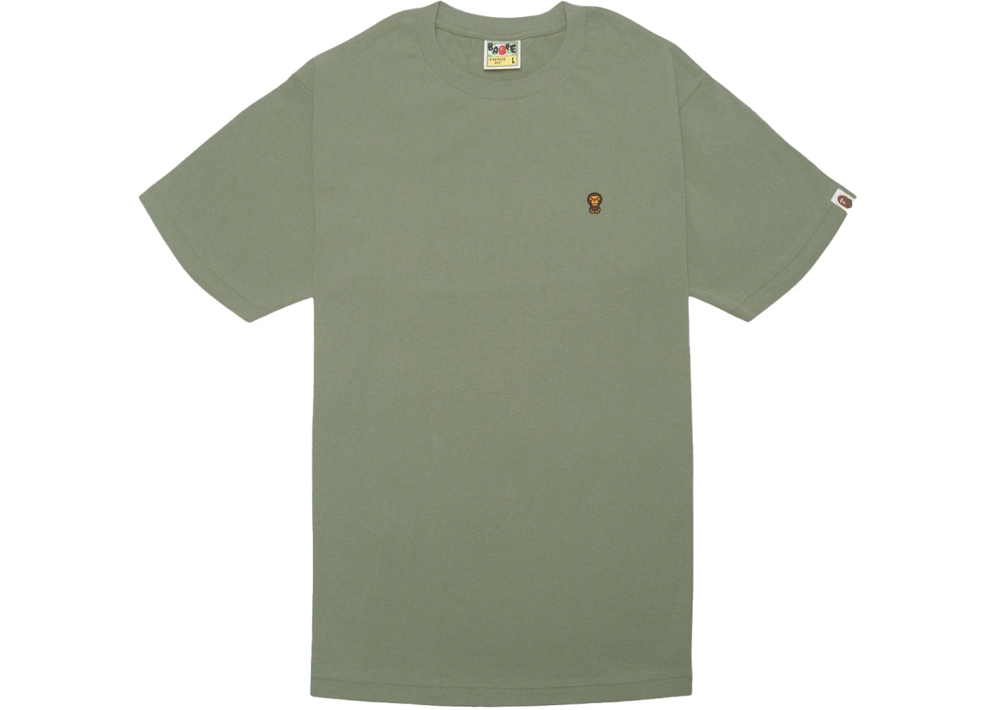 BAPE Baby Milo One Point Tee Olive