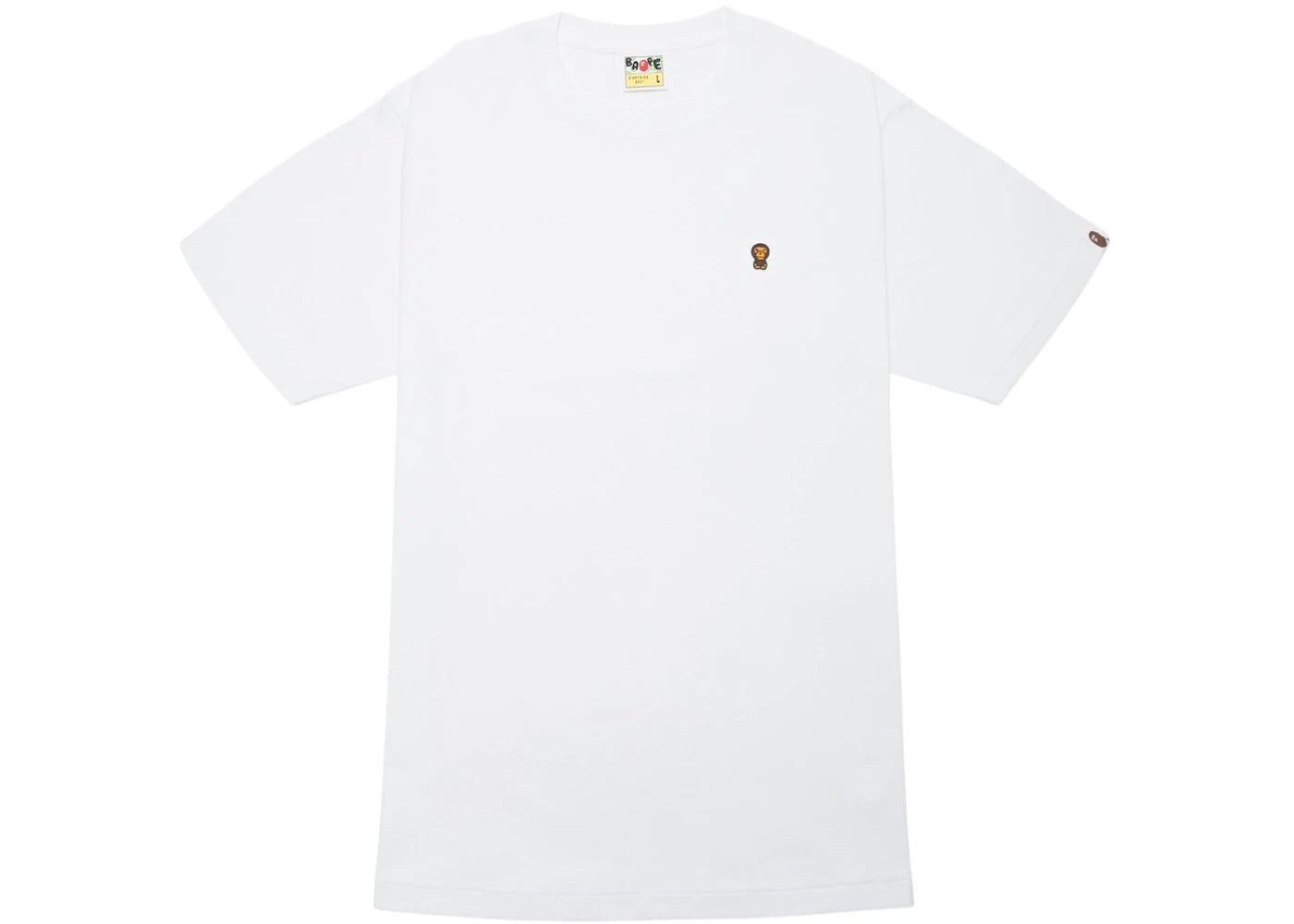 BAPE Baby Milo One Point Tee White