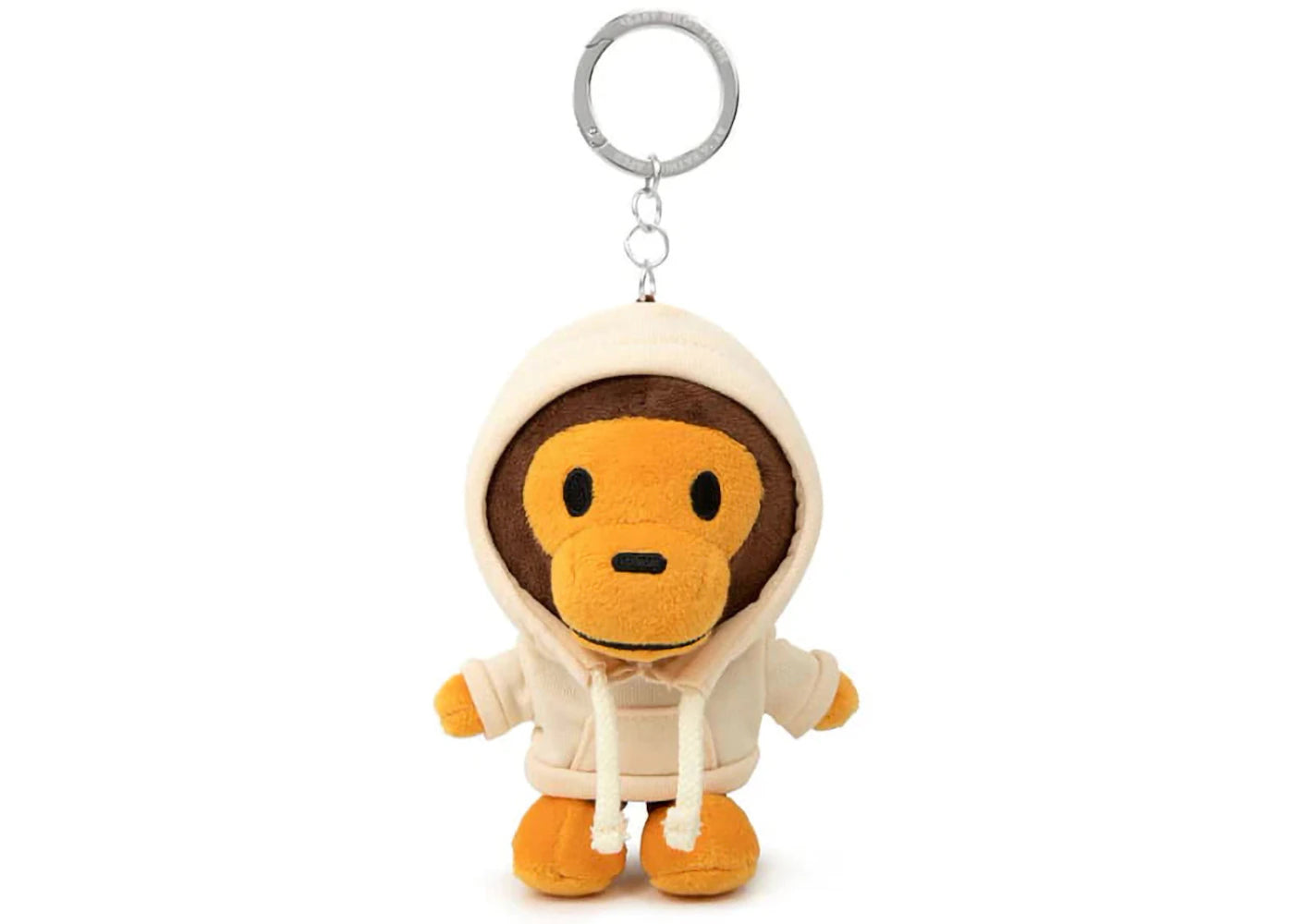 BAPE Baby Milo Plush Doll Keychain Ivory