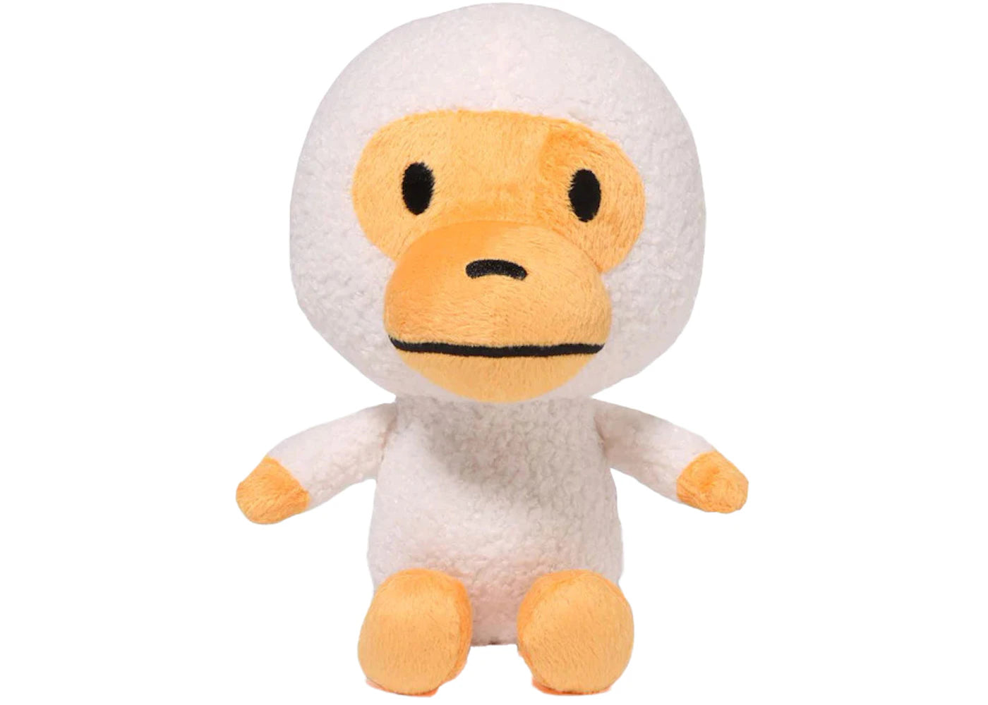 BAPE Baby Milo Plush Doll White