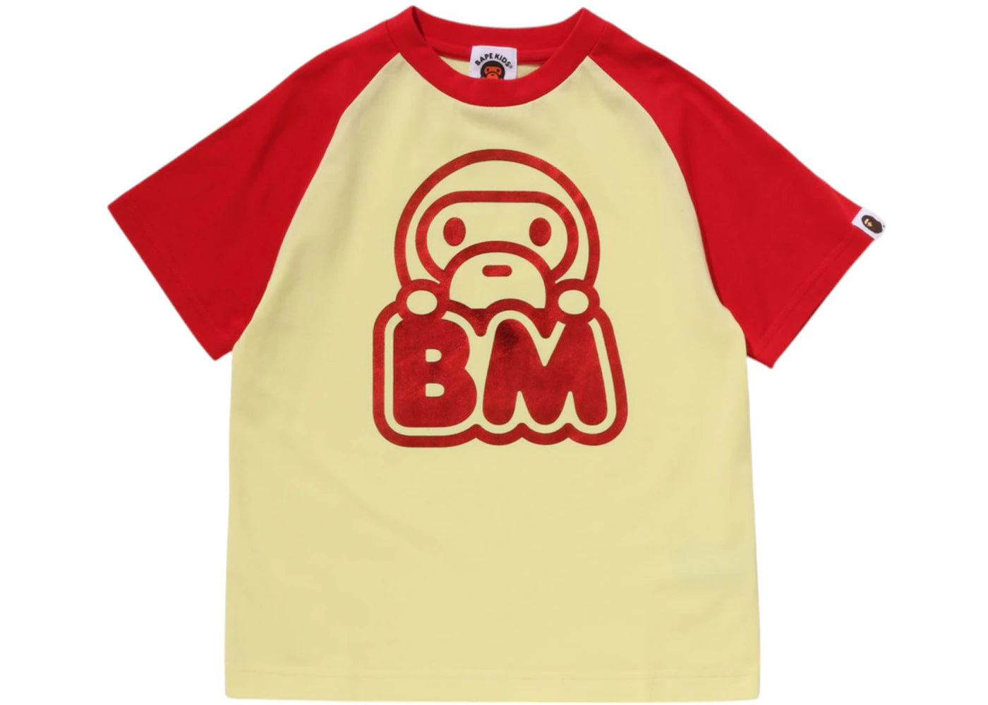 BAPE Baby Milo Raglan Tee Yellow