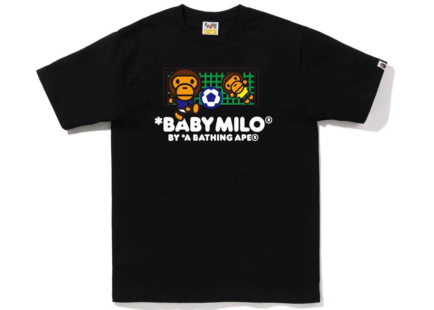 BAPE Baby Milo Soccer Tee Black