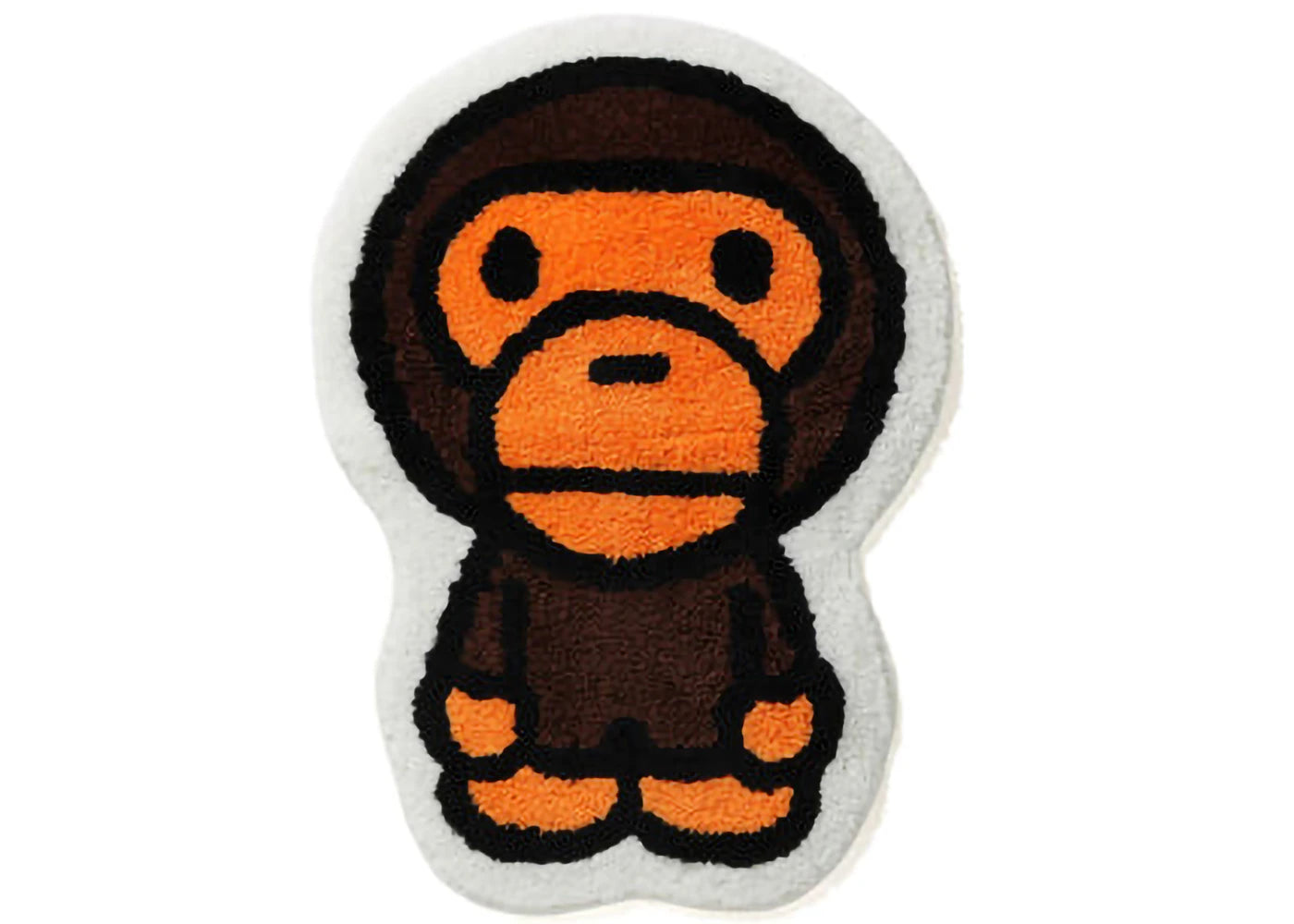 BAPE Baby Milo Standing Rug Brown