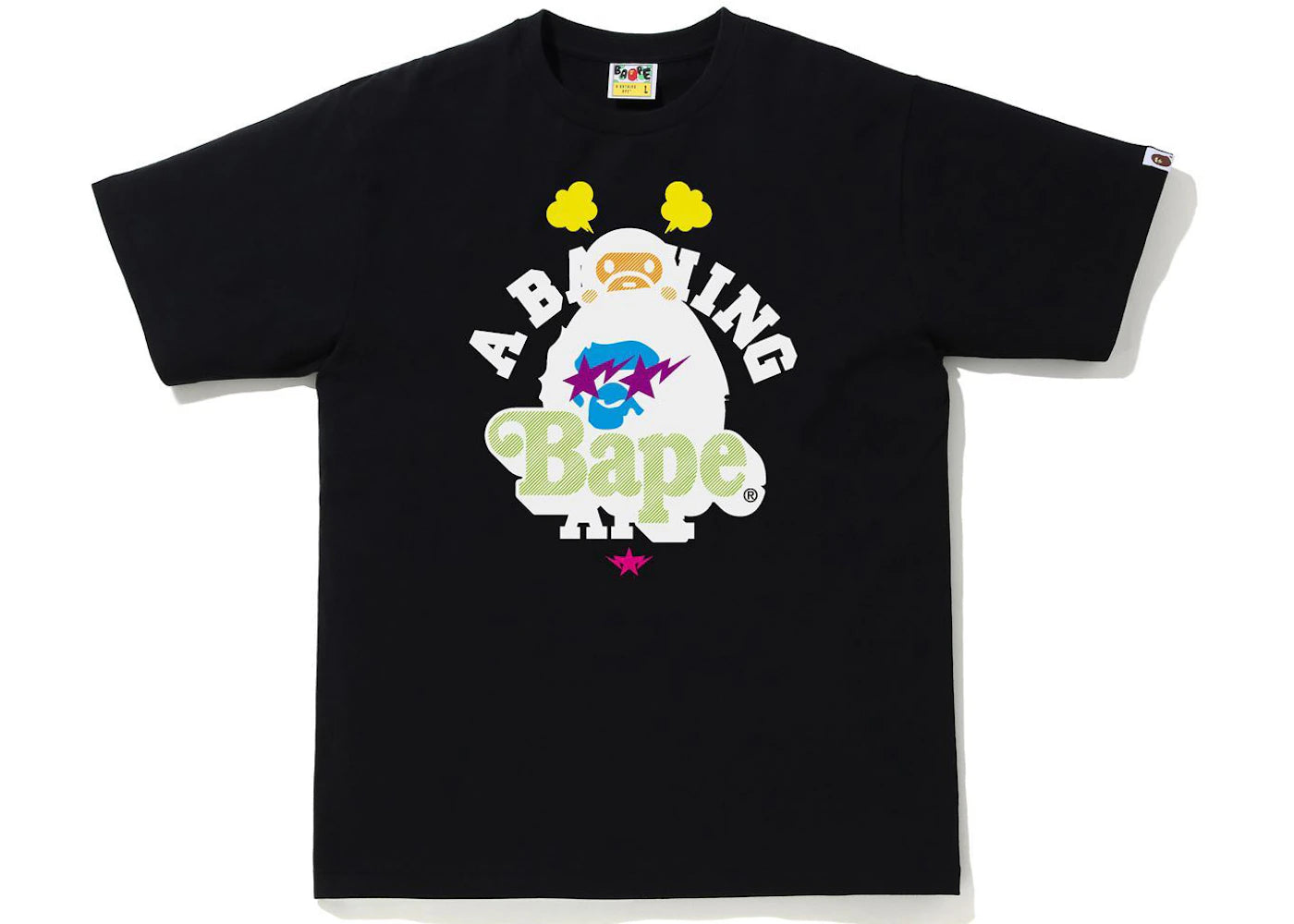 BAPE & Baby Milo Tee (SS21) Black
