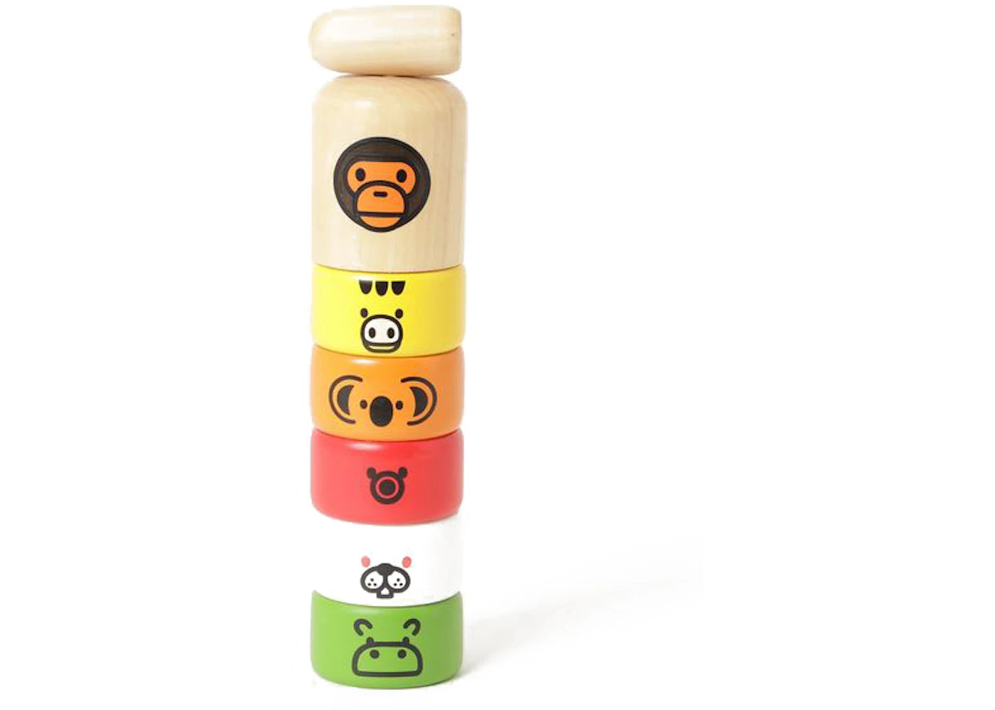 BAPE Baby Milo Wooden Game Set Multi