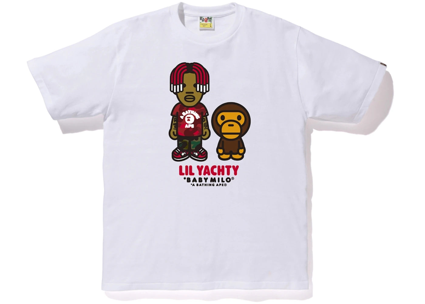BAPE Baby Milo x Lil Yachty Tee #1 White