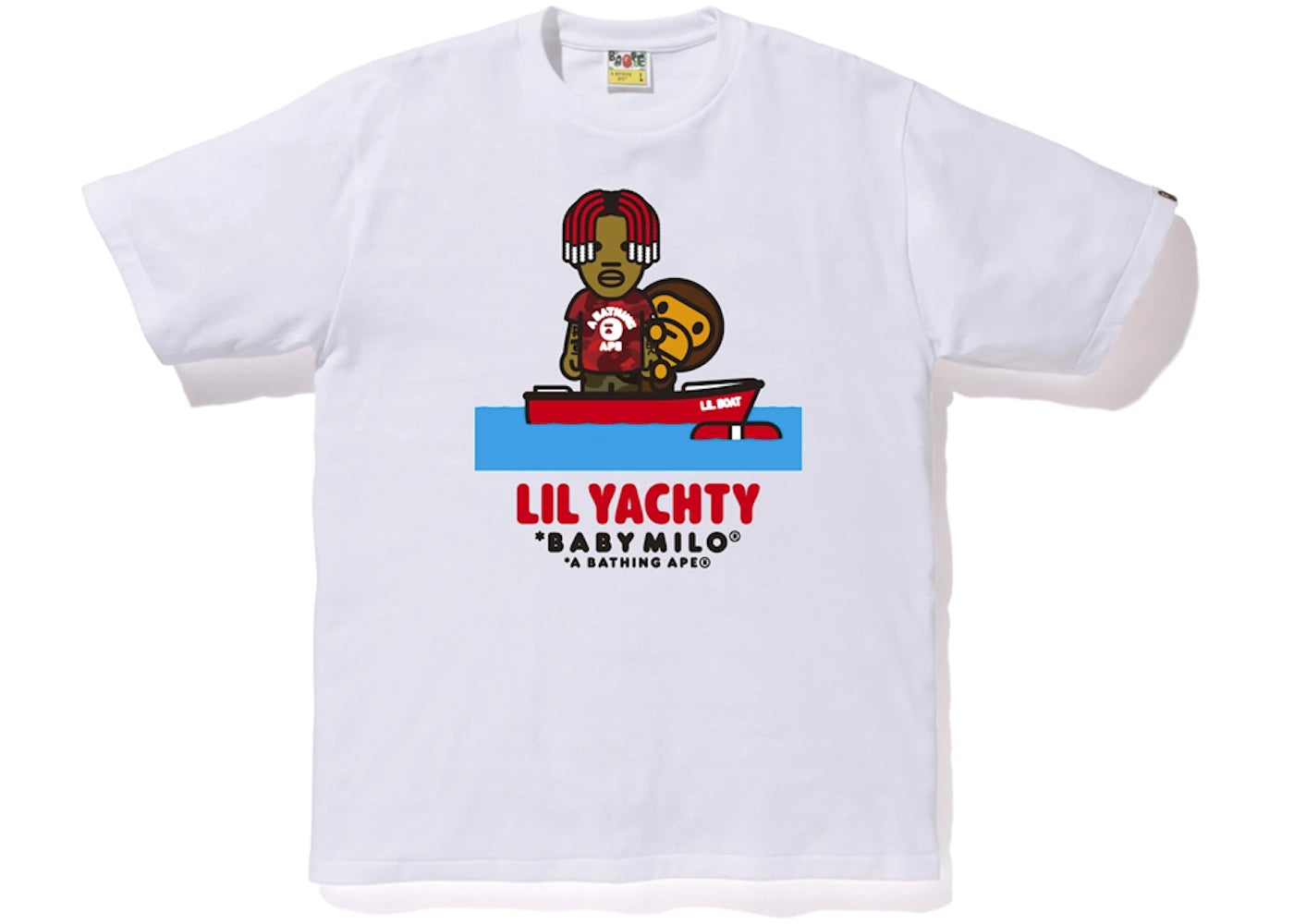BAPE Baby Milo x Lil Yachty Tee #2 White