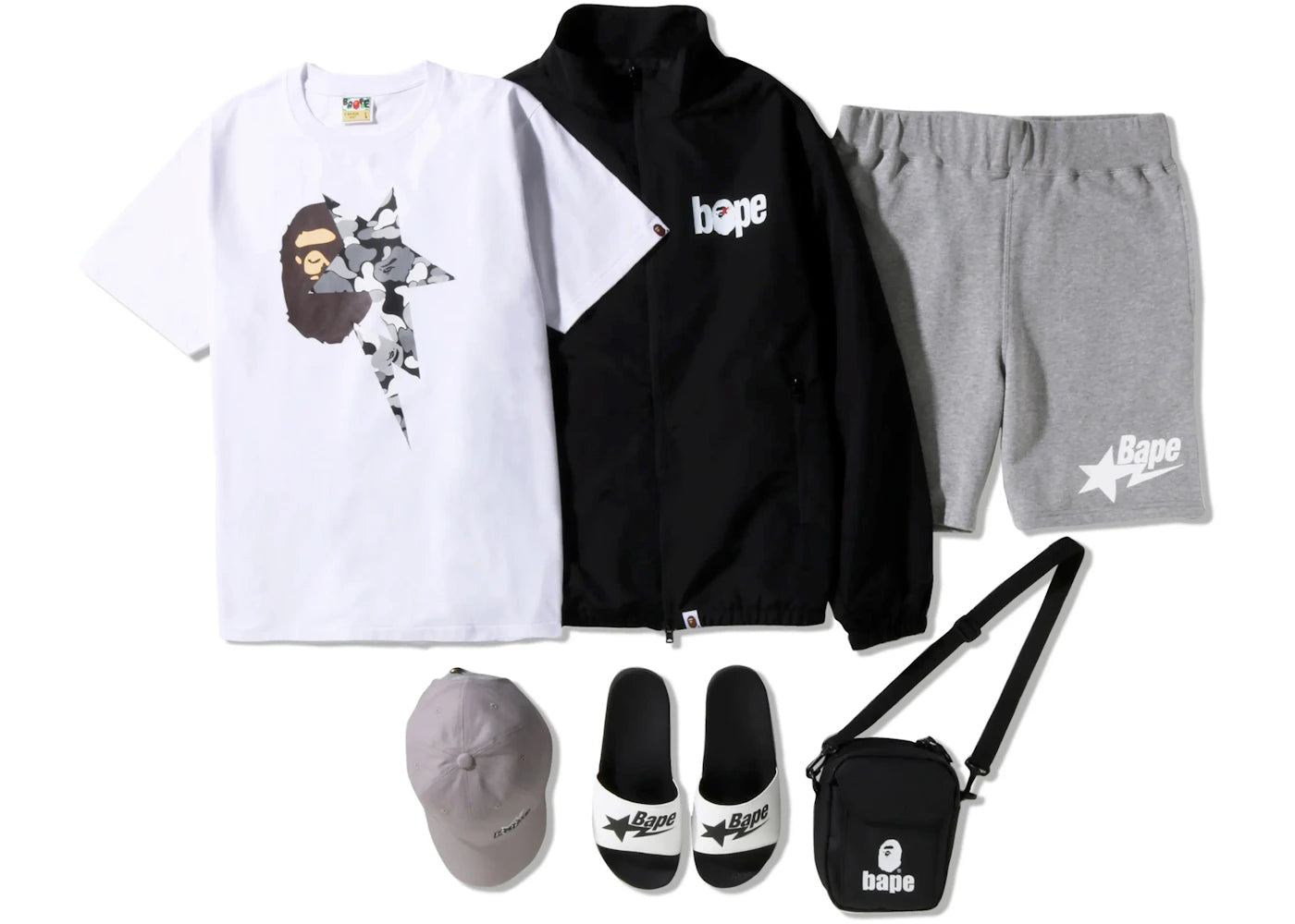 BAPE Bag 2022 Premium Japan Exclusive Pack (Mens) Grey Camo