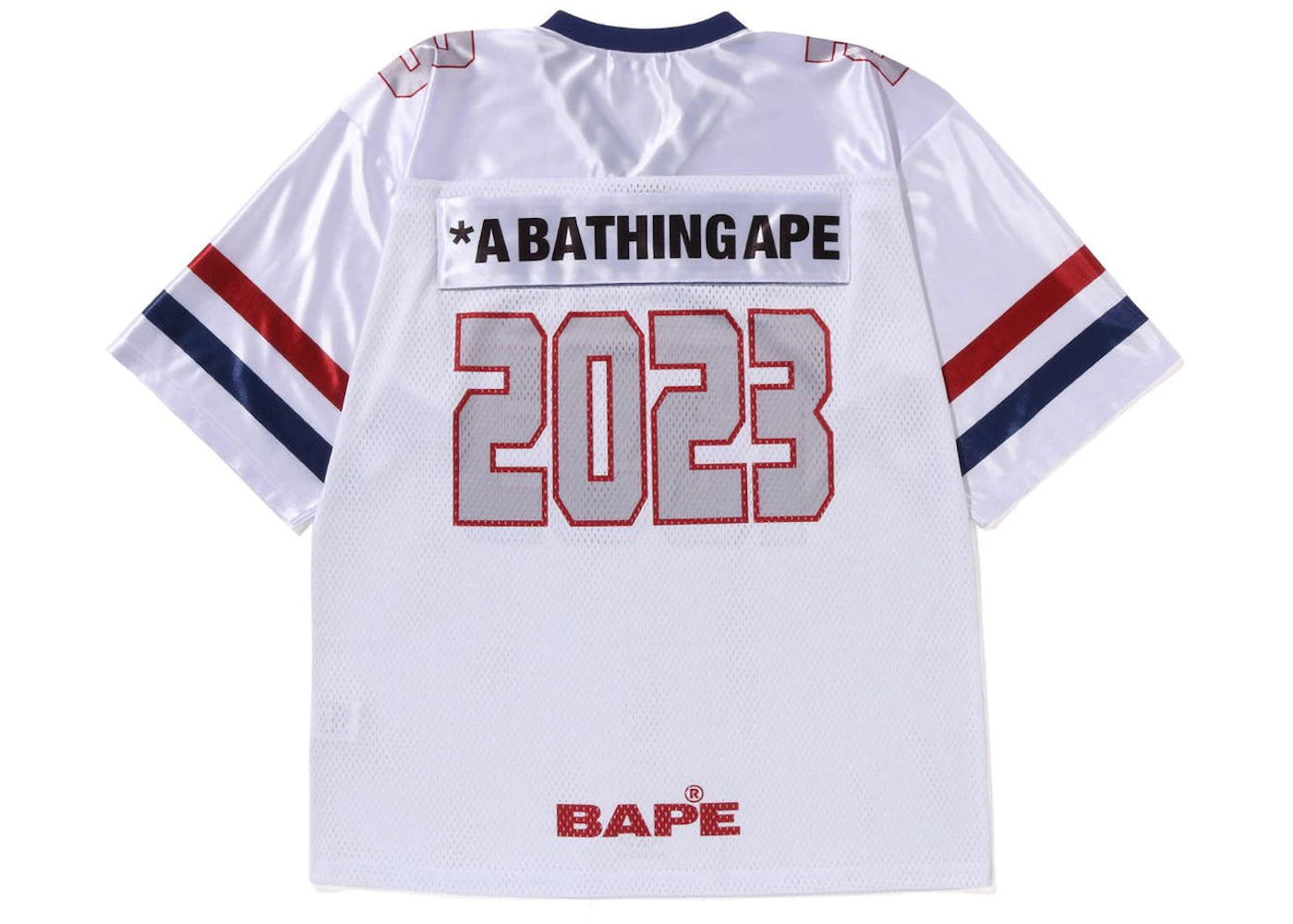 BAPE Bape Football Jersey White