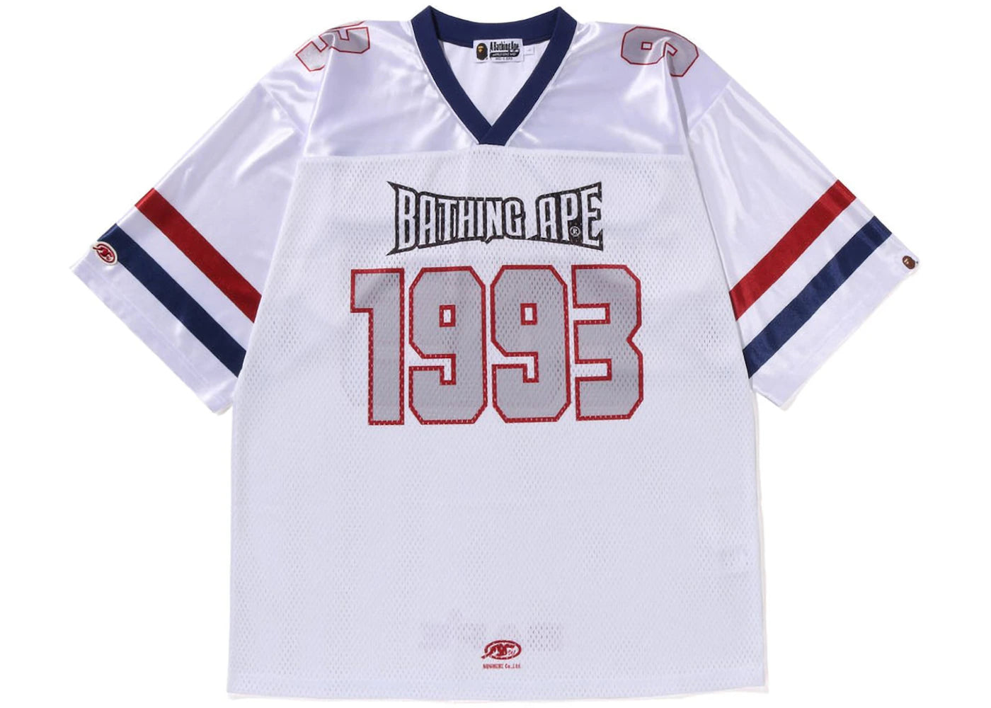 BAPE Bape Football Jersey White
