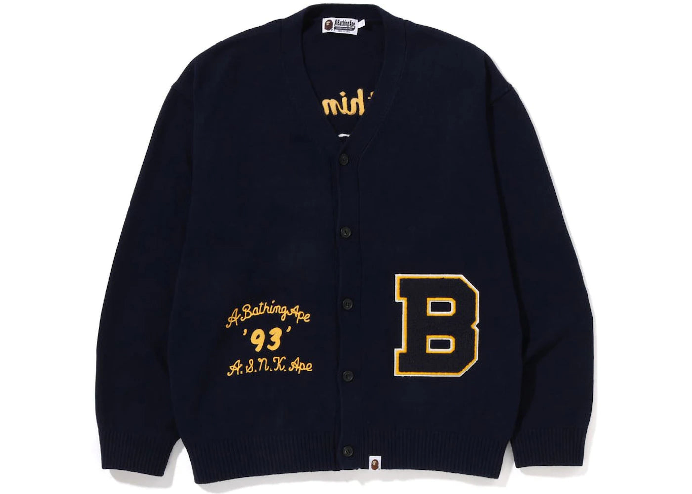 BAPE Bape Knit Cardigan (SS23) Navy